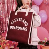 Túi MLB Korea - Basic Varsity Tote Bag Cleveland Indians - 7ACRBV13N-45WID 