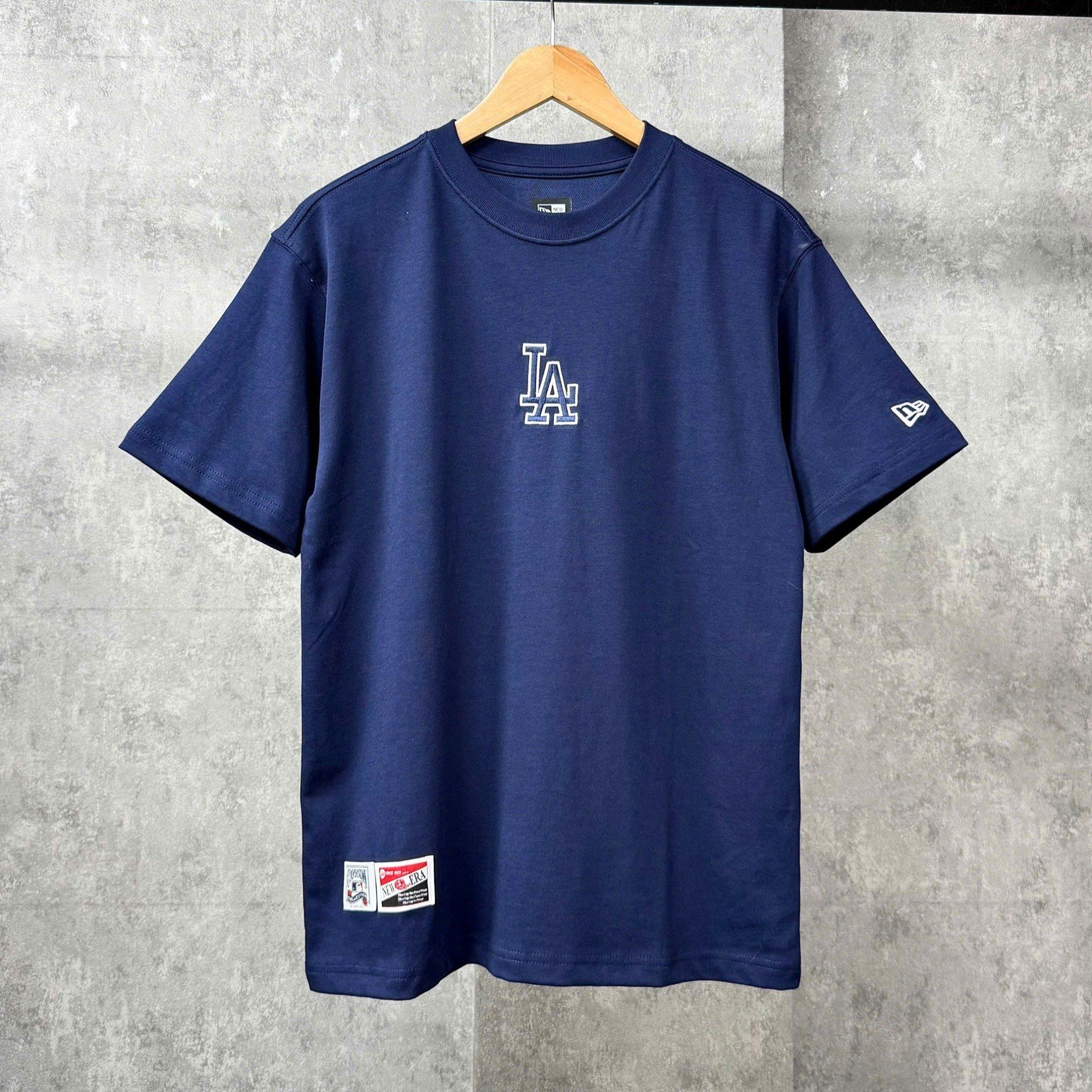  Áo Thun New Era - [Unisex] NY Mini Logo T-Shirt Blue 