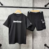  Áo Thun New Era - [Unisex] NY Back Logo New York TM T-Shirt Black - 15655588 