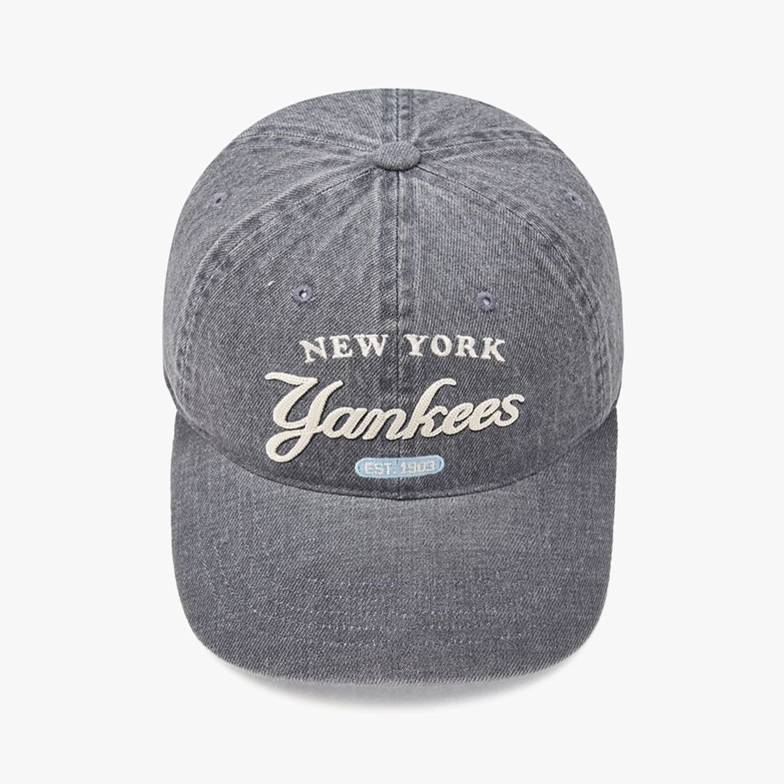 Nón Lưỡi Trai MLB Color Denim NY Yankees - 3ACPD035N-50GRS
