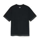  Áo thun MLB Basic Coopers Logo Mega Overfit Functional NY Yankees - 3ATSB1153-50BKS 