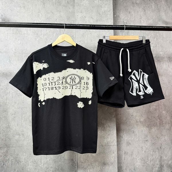  Áo Thun New Era - [Unisex] NY IT Number Black 