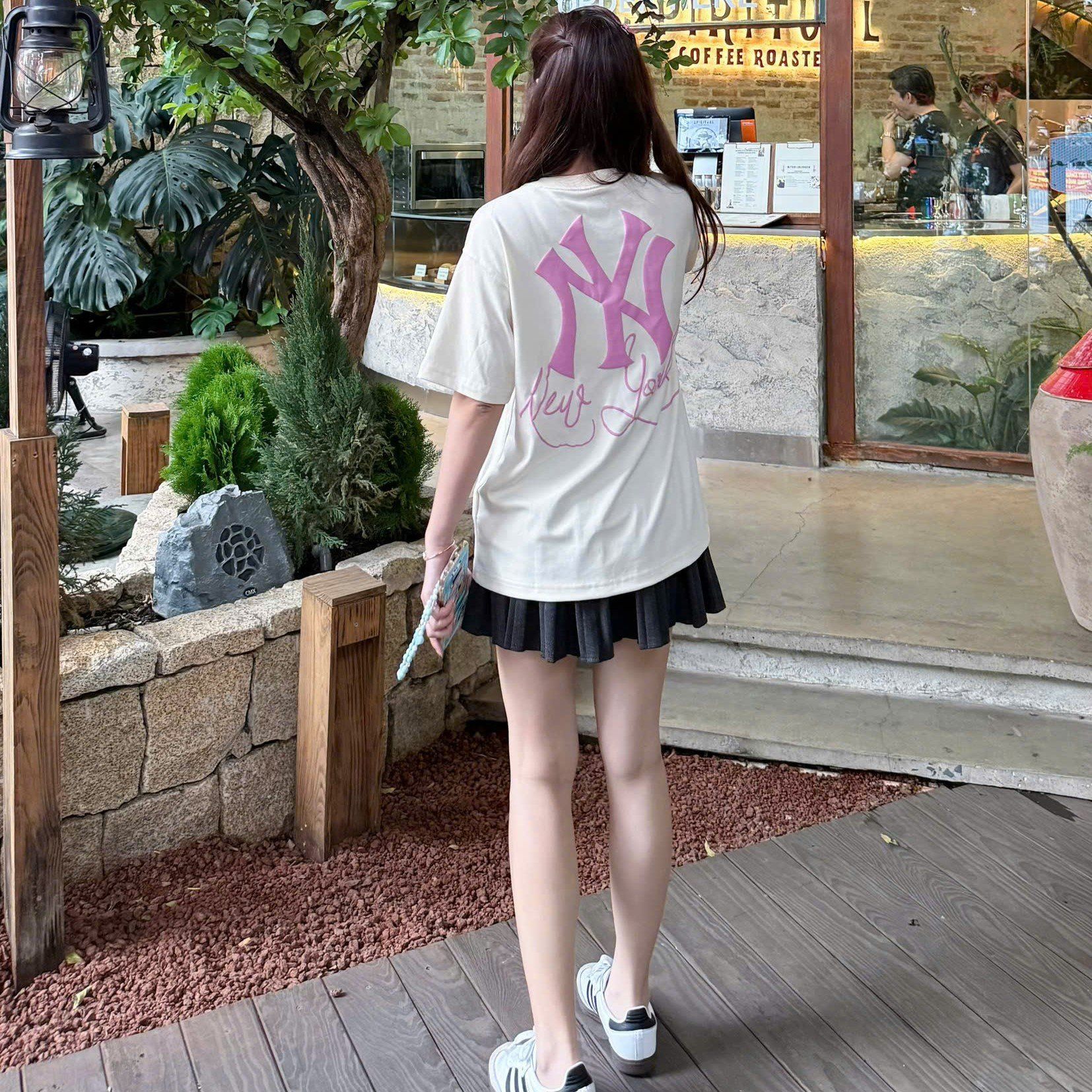  Áo Thun New Era - [Unisex] LA Dodgers Unique Logo T-Shirt White - 13225492 