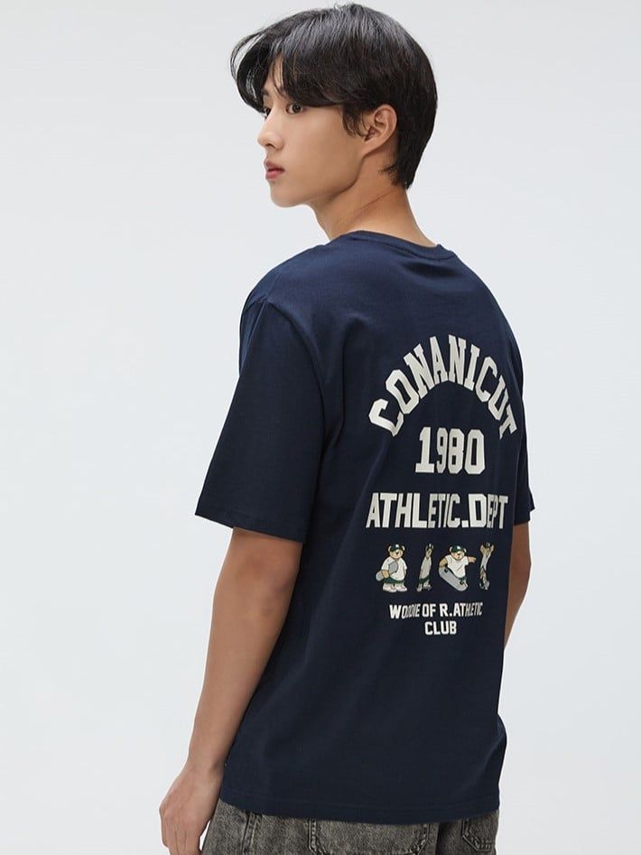  Áo Thun WHOAU [Unisex] - (Woody) CONANICUT Short Sleeve T-shirt - SPRPF24C55 