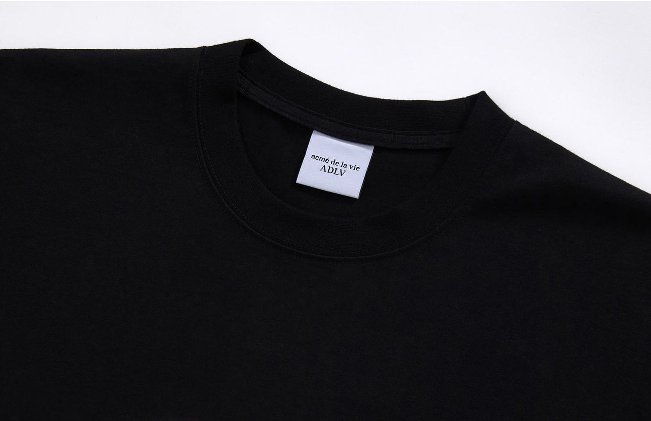  Áo thun - ADLV - Acmé de la vie - ADLV BABY FACE SHORT SLEEVE T-SHIRT BLACK ASTRONAUT 