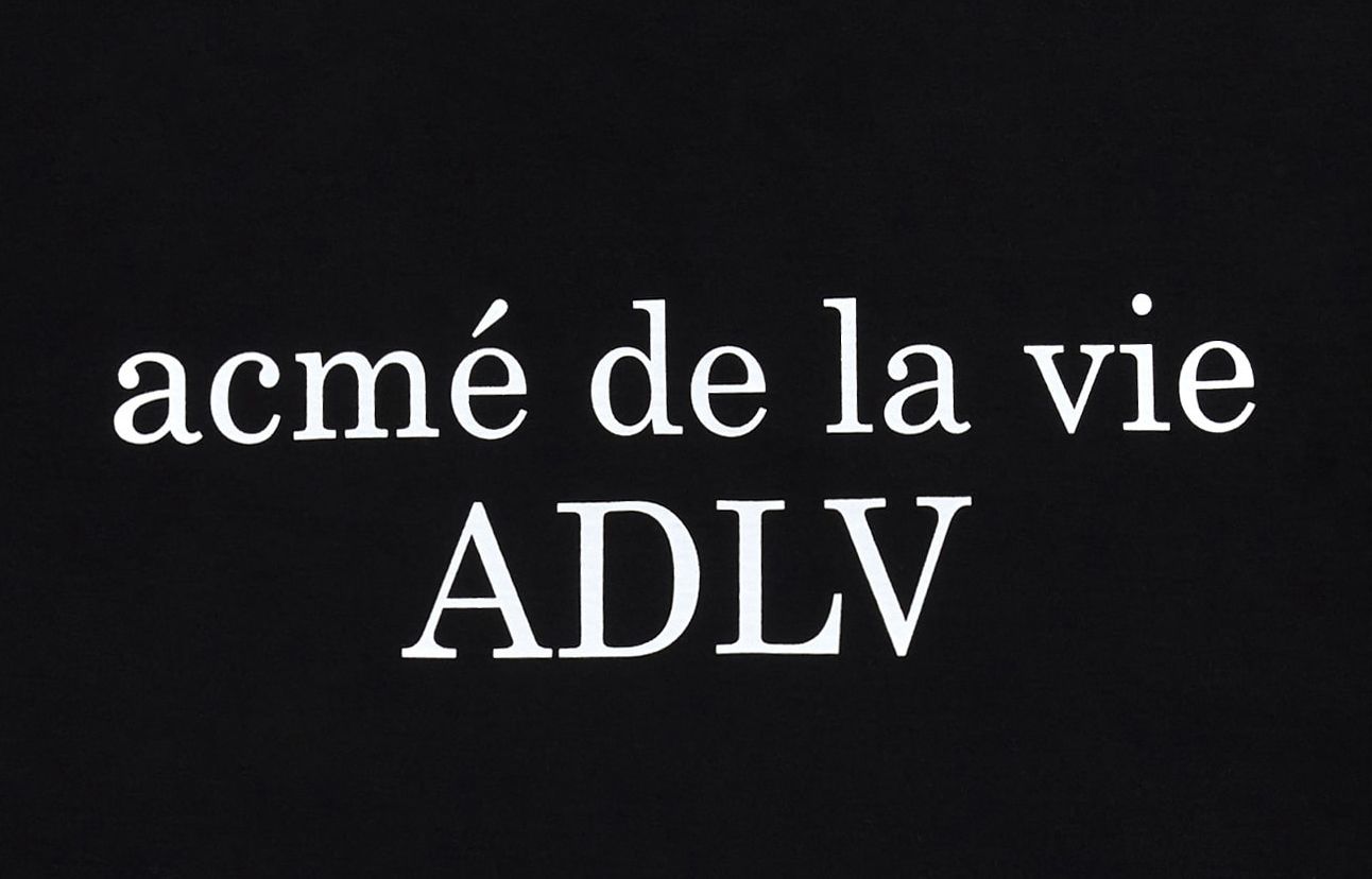  Áo thun - ADLV - Acmé de la vie - ADLV BABY FACE SHORT SLEEVE T-SHIRT BLACK ASTRONAUT 