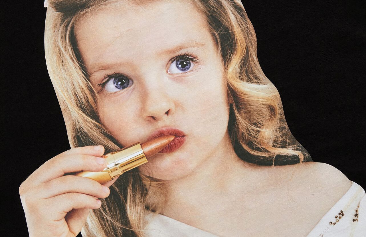 Áo thun - Acmé de la vie - ADLV BABY FACE LIPSTICK GIRL TEE