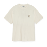  Áo thun MLB - New Year Snake Cartoon Graphic Overfit Short Sleeve T-Shirt NY Yankees Cream - 3ATSQ0251-50CRS 
