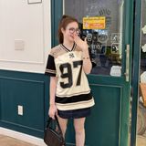  Áo Thun New Era - [Unisex] NY Jersey 97 T-Shirt Cream - 15488879 