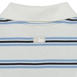 Áo Polo MLB [Nữ] Varsity Stripe Crop Collar T-Shirt NY Yankees - 3FPQV0253-50IVS 
