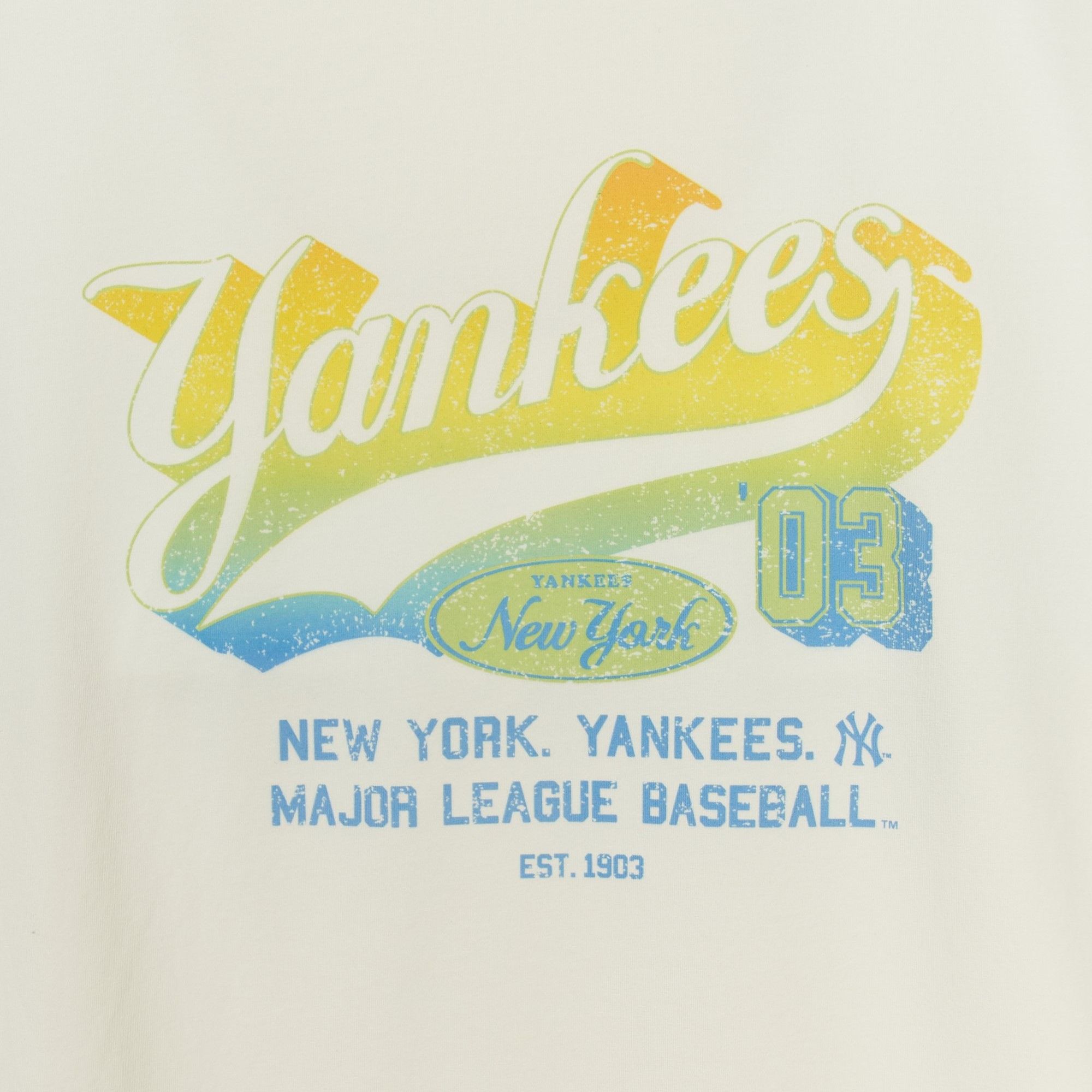  Áo thun MLB [Unisex] Varsity Vintage Washing Graphic Overfit Boston - 3FTSV1053-50CRS 