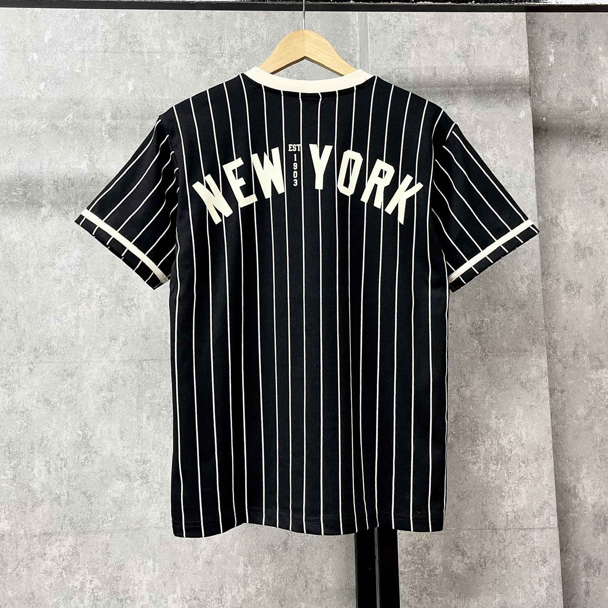  Áo Thun New Era - [Unisex] NY Baseball T-Shirt Black 