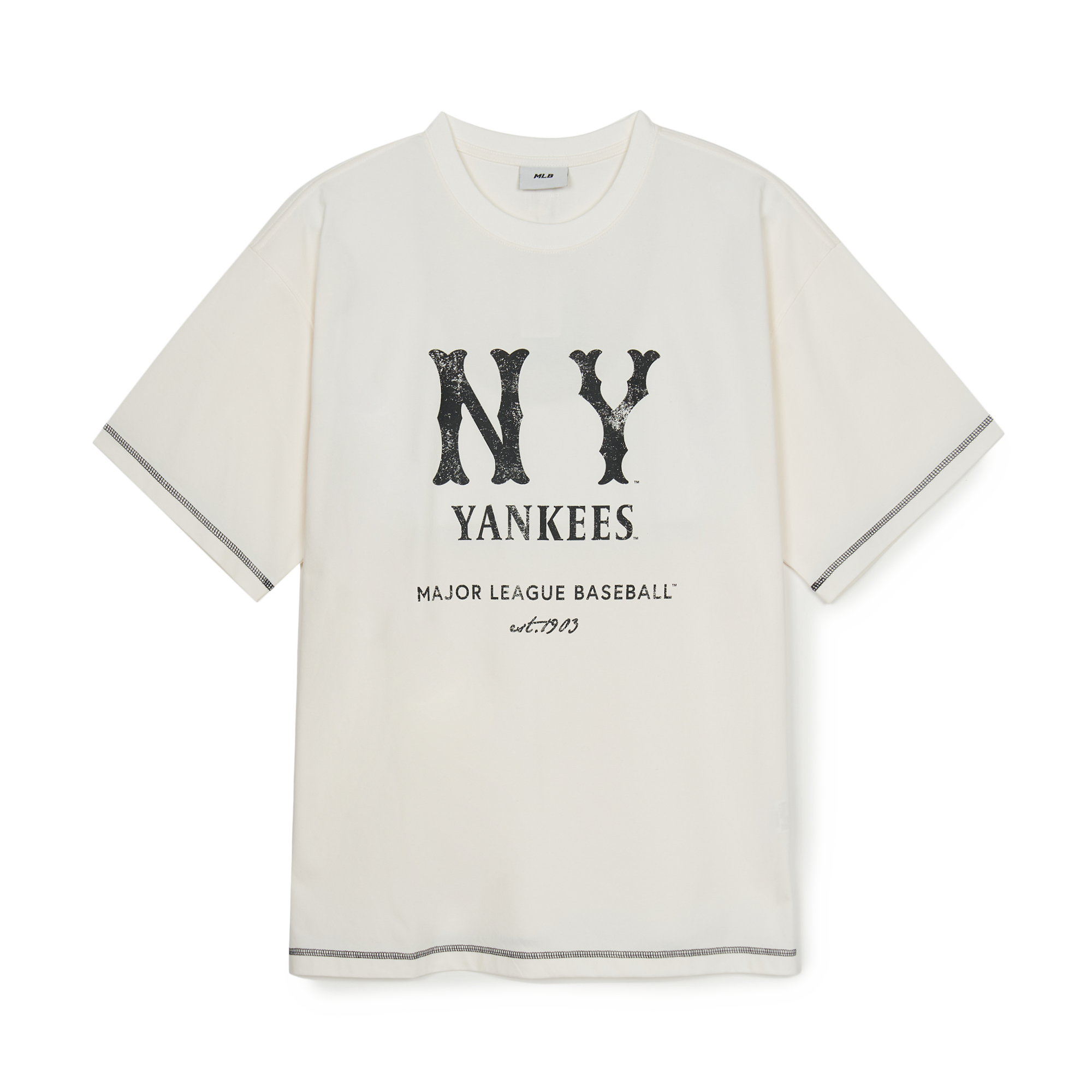 Áo thun MLB Coopers Logo Mega Functional NY Yankees