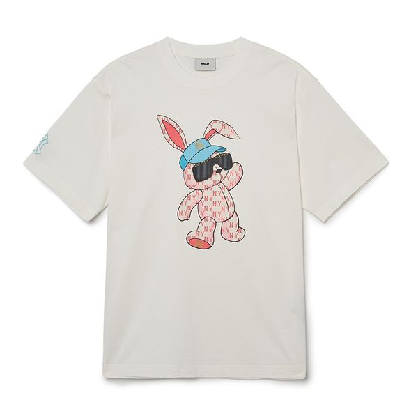 Áo thun MLB New Year Rabbit New York Yankees 3ATSQ013150CRS Dope