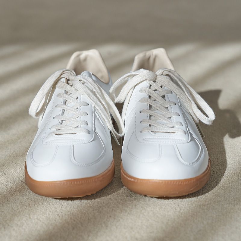  GIÀY DOMBA GERMAN TRAINER WHITE/WHITE- [GT-8127] 