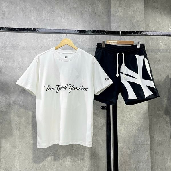 Áo Thun New Era - [Unisex] New York Yankees T-Shirt White - 13558689