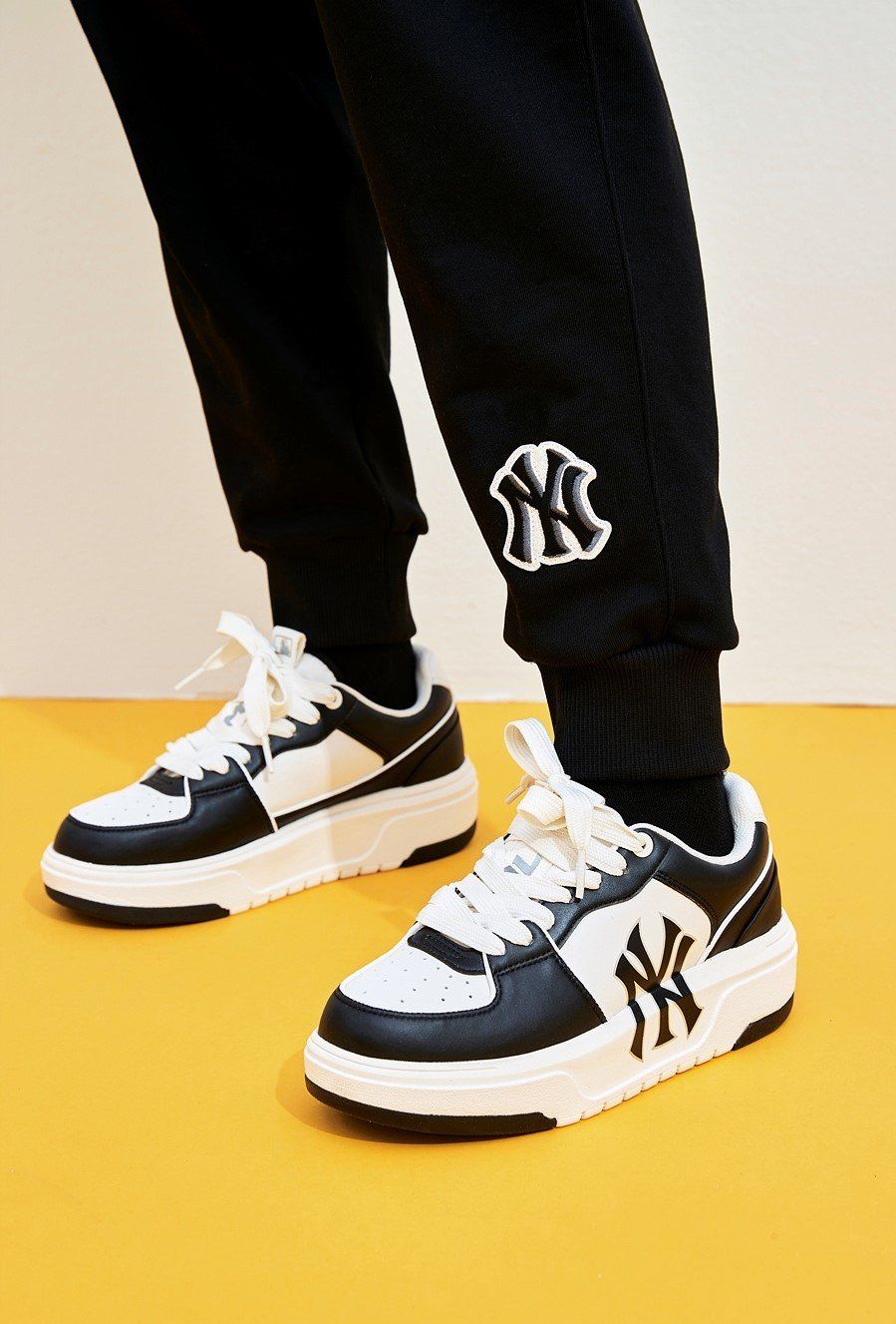 Giày MLB Chunky Liner New York Yankees - 3ASXCLB3N-50BKS