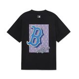  Áo thun MLB Korea - Monotive Overfit Short Sleeve Boston Charcoal Grey - 3ATSM3033-43CGS 
