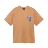  Áo thun MLB Korea - Monotive Overfit Short Sleeve Boston Red Sox Sand - 3ATSM3033-43SAS 