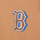  Áo thun MLB Korea - Monotive Overfit Short Sleeve Boston Red Sox Sand - 3ATSM3033-43SAS 