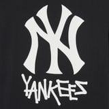  Áo thun MLB Korea -  Basic Big Logo Func T-Shirt New York Yankees Black - 3ATSB1843-50BKS 