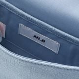  Túi Xách MLB Korea - Cursive Vintage Denim Cross Bag NY Yankees - 3ACRVD15N-50BLL 
