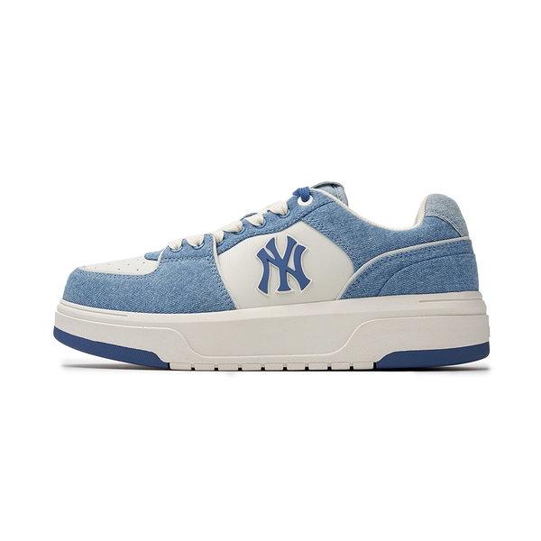  Giày MLB Korea Chunky Liner Denim Basic New York Yankees Blue - 3ASXCVT4N-50BLS 