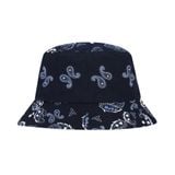  Nón Bucket MLB - PAISLEY NAVY LA 