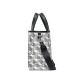  Túi Tote MLB Korea - Cube Monogram Medium Tote Bag Boston Red Sox Grey - 3AORM042N-43GRS 