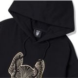  Áo Hoodie Life Work -Gold Big Radoc Black Hood - LW225HD299 