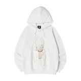  Áo Hoodie Life Work - Gold Big Radoc White Hood - LW225HD299 