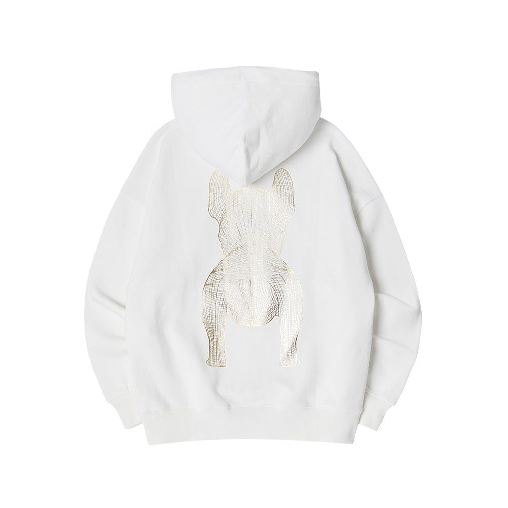  Áo Hoodie Life Work - Gold Big Radoc White Hood - LW225HD299 