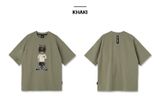  Áo thun Life Work - Snapback Hip Dog Applique Tee Khaki - LW242TS106 