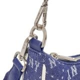  Túi MLB Korea - Diamond Mono Denim Jacquard Hobo Bag NY Yankees D.Navy - 3ABQS023N-50NYD 