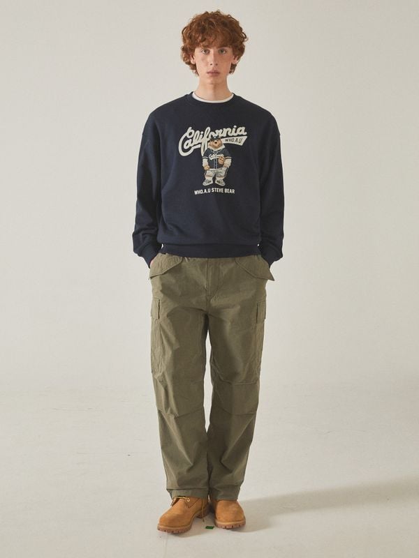  Áo Sweater WHOAU [Unisex] - Steve Photo Sweatshirt - WHMWF2221U 