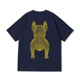  Áo thun Life Work - Life Work Big Logo Basic Navy 