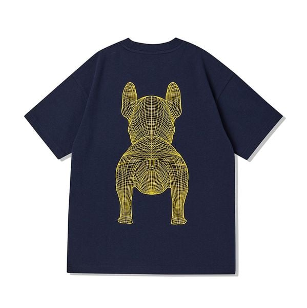  Áo thun Life Work - Life Work Big Logo Basic Navy 