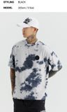  Áo thun Life Work - Tie-Dye Coin Wapen Short Sleeve T-shirt - Black 