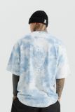  Áo thun Life Work - Tie-Dye Coin Wapen Short Sleeve T-shirt - Blue 