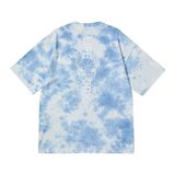  Áo thun Life Work - Tie-Dye Coin Wapen Short Sleeve T-shirt - Blue 