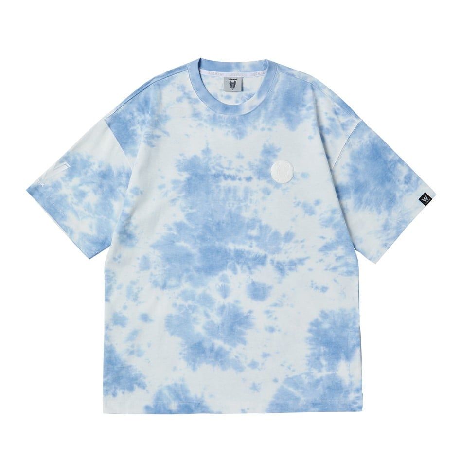  Áo thun Life Work - Tie-Dye Coin Wapen Short Sleeve T-shirt - Blue 