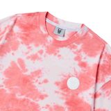  Áo thun Life Work - Tie-Dye Coin Wapen Short Sleeve T-shirt - Pink 