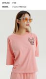  Set áo thun Life Work - Pigmented Short Pink T-shirt/Women - LW222TS810 