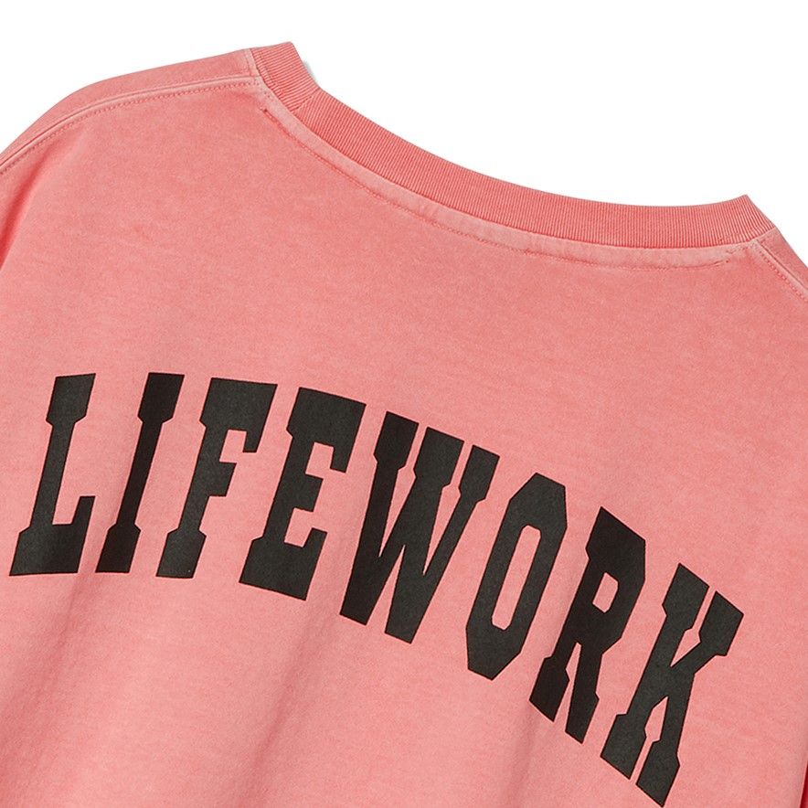  Set áo thun Life Work - Pigmented Short Pink T-shirt/Women - LW222TS810 