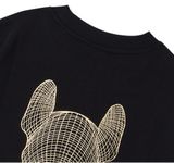  Áo Sweater Life Work - Radok Big Logo Short Sleeve SweatShirt - Pattern Black 