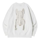  Áo Sweater Life Work - Radok Big Logo Short Sleeve SweatShirt - Pattern White 