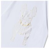  Áo thun Life Work - Gold Big Radog Short Sleeve White T-shirt - LW225TS299 
