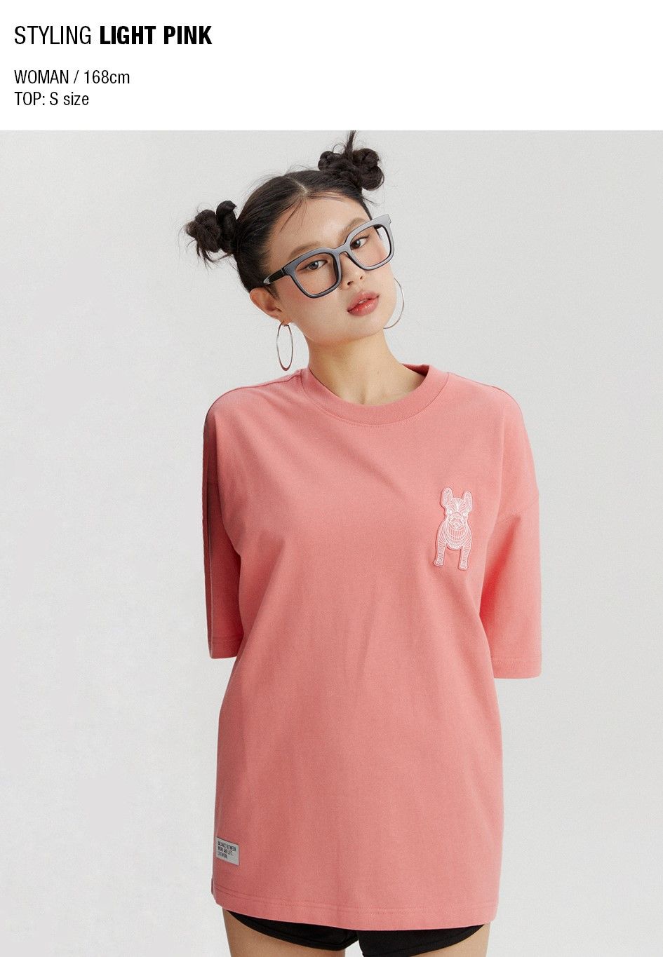  Áo thun Life Work - Life Work Logo Basic Pink 