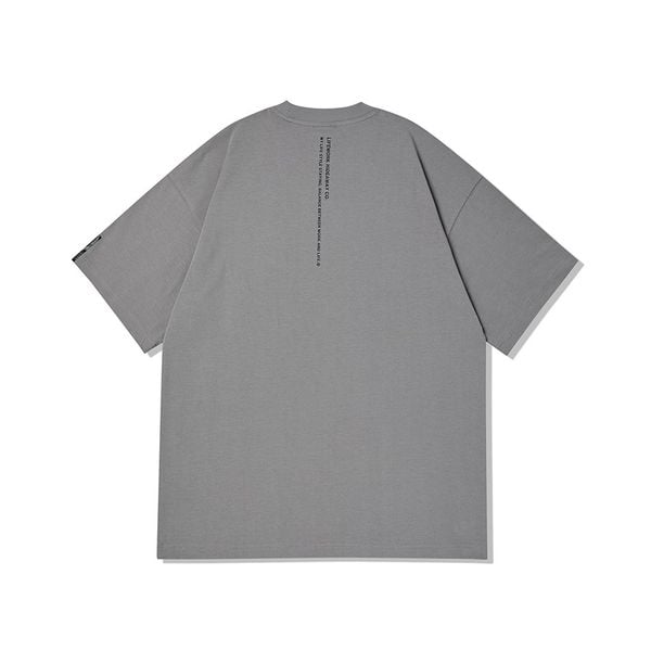  Áo thun Life Work - Life Work Logo Basic Grey 