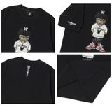  Áo Thun LifeWork Hip Dog Applique Short Sleeve White T-Shirt - LW232TS106 